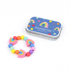 Rainbow Bracelet Gift Kit | Wooden Craft Toy