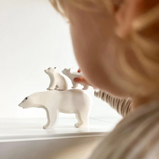 Polar Bear Family (Set of 3)