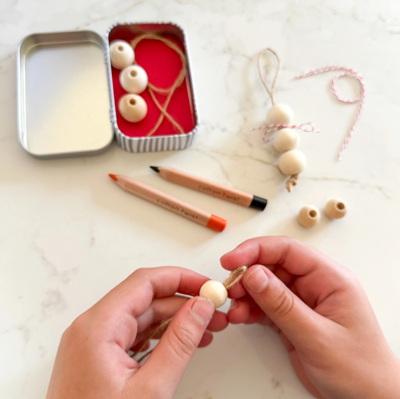 Make Your Own Snowman Christmas Decorations | Wooden Craft Kit