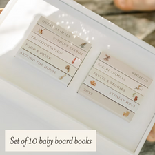 Our Very Little Library Board Book Set: A Foundational Language Vocabulary Board Book Set for Babies