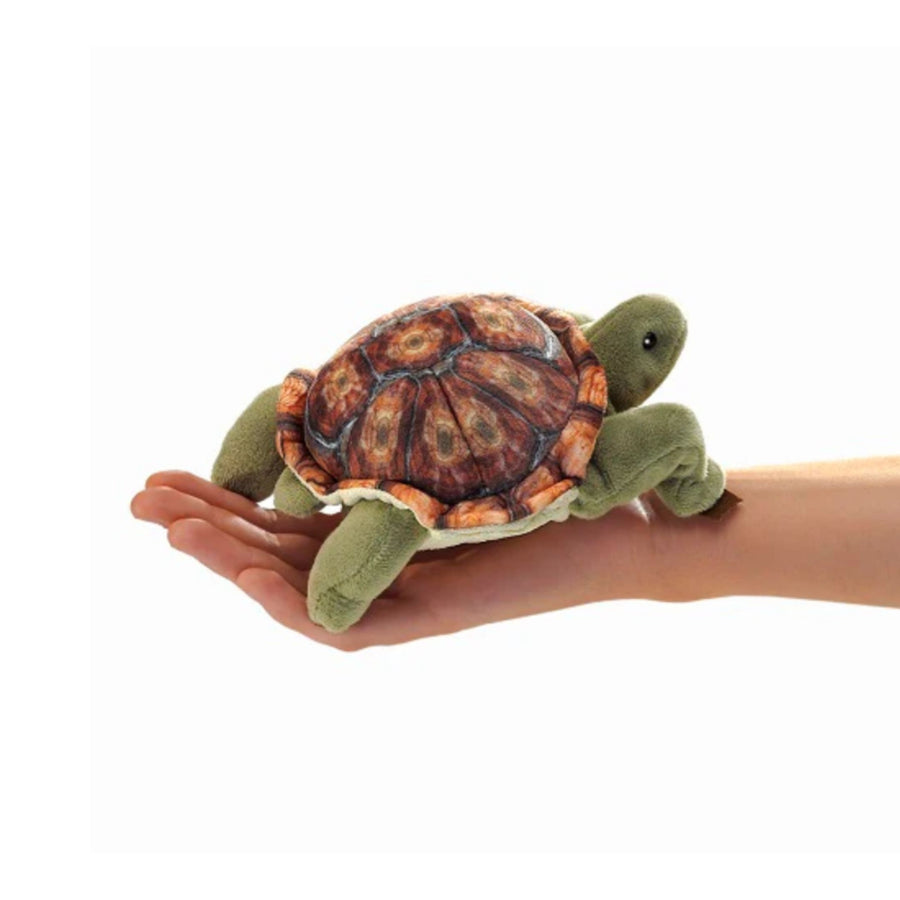Folkmanis Mini Tortoise Finger Puppet