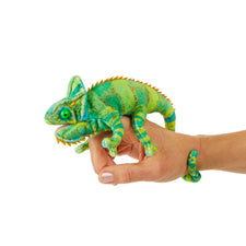 Mini Chameleon Finger Puppet