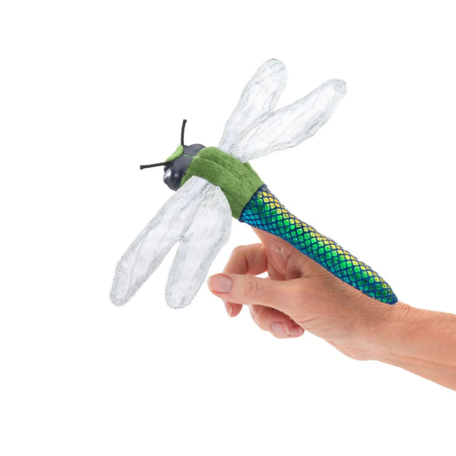 Folkmanis Mini Dragonfly Finger Puppet