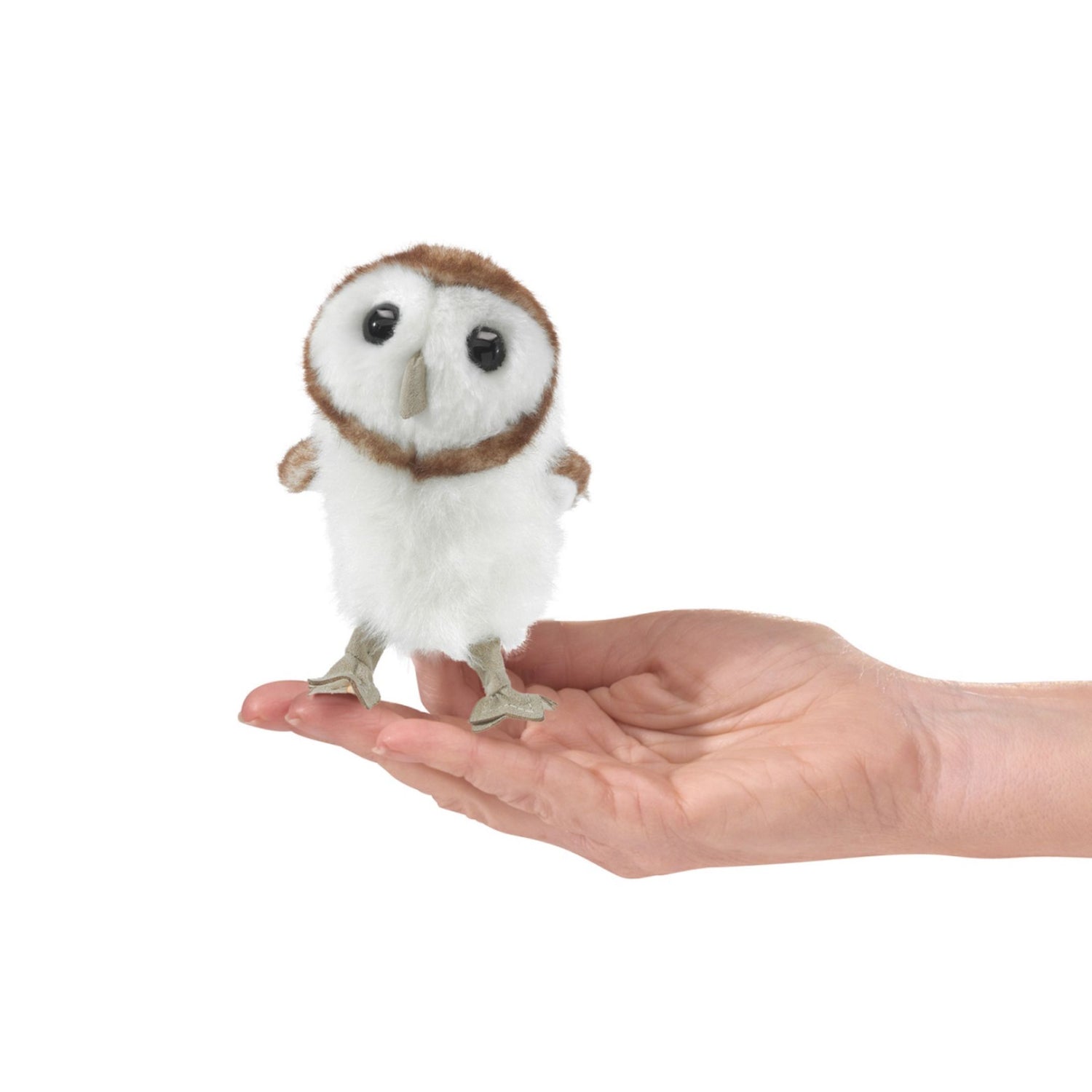 Mini Barn Owl Finger Puppet