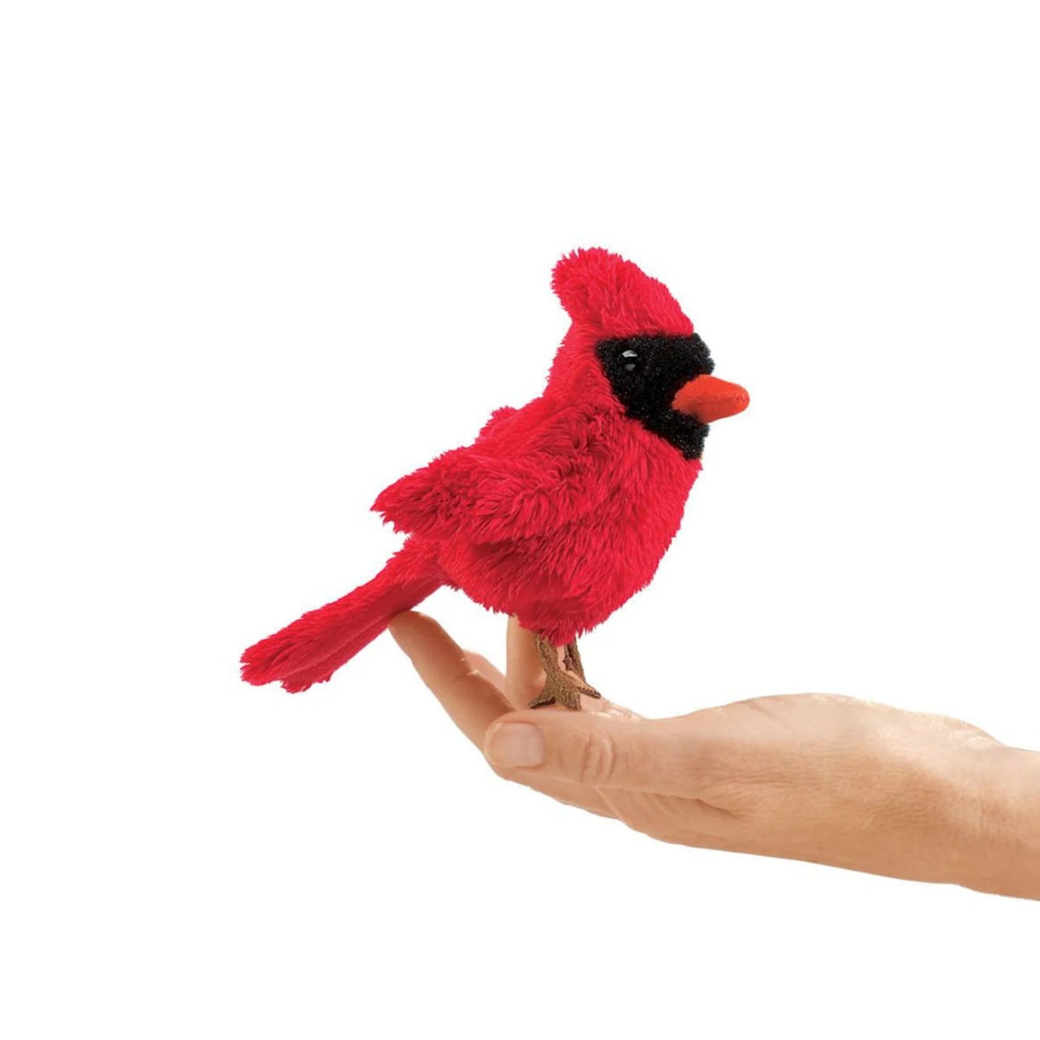 Folkmanis Mini Cardinal Finger Puppet