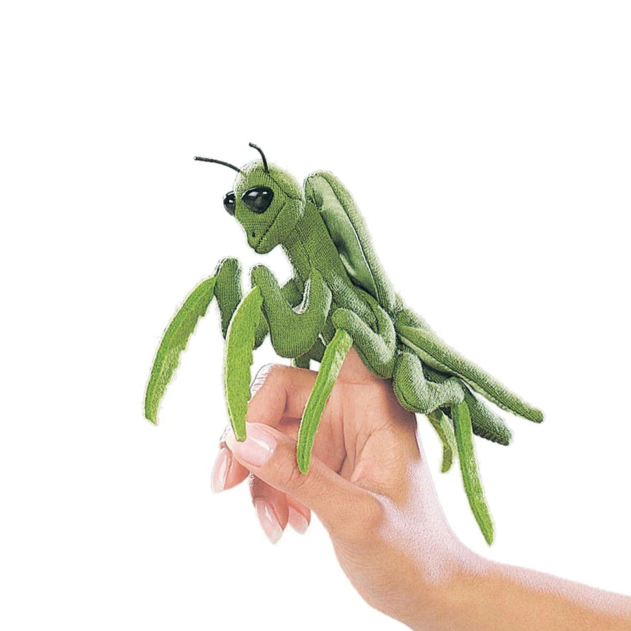 Folkmanis Mini Praying Mantis Finger Puppet