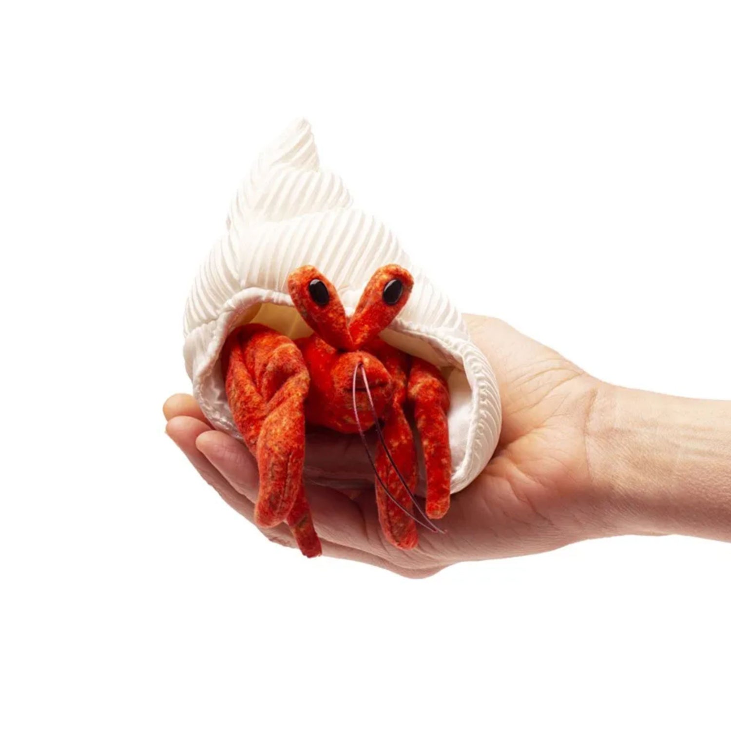 Mini Hermit Crab Finger Puppet