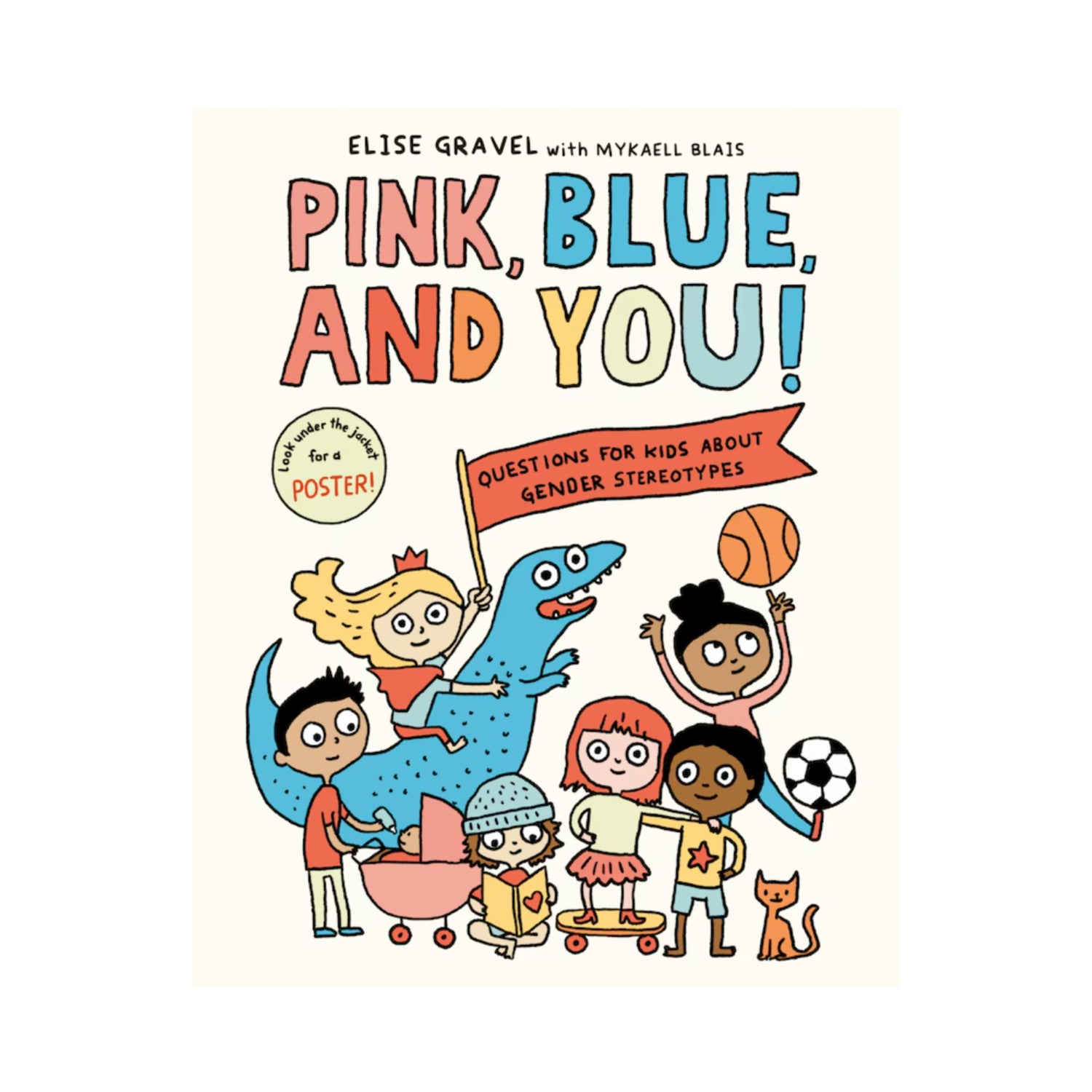 Pink, Blue, And You!: Questions For Kids About Gender Stereotypes | Hardcover (Canadian Author)