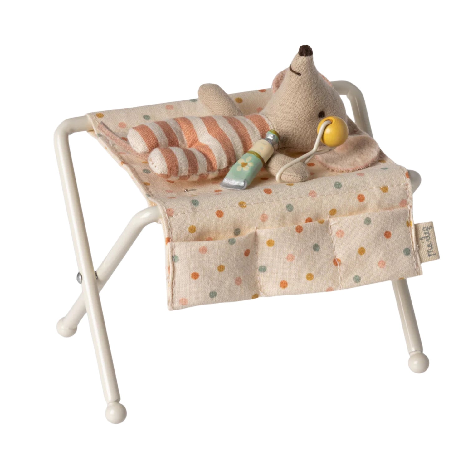 Maileg Nursery Table - Off White (Baby Mouse)