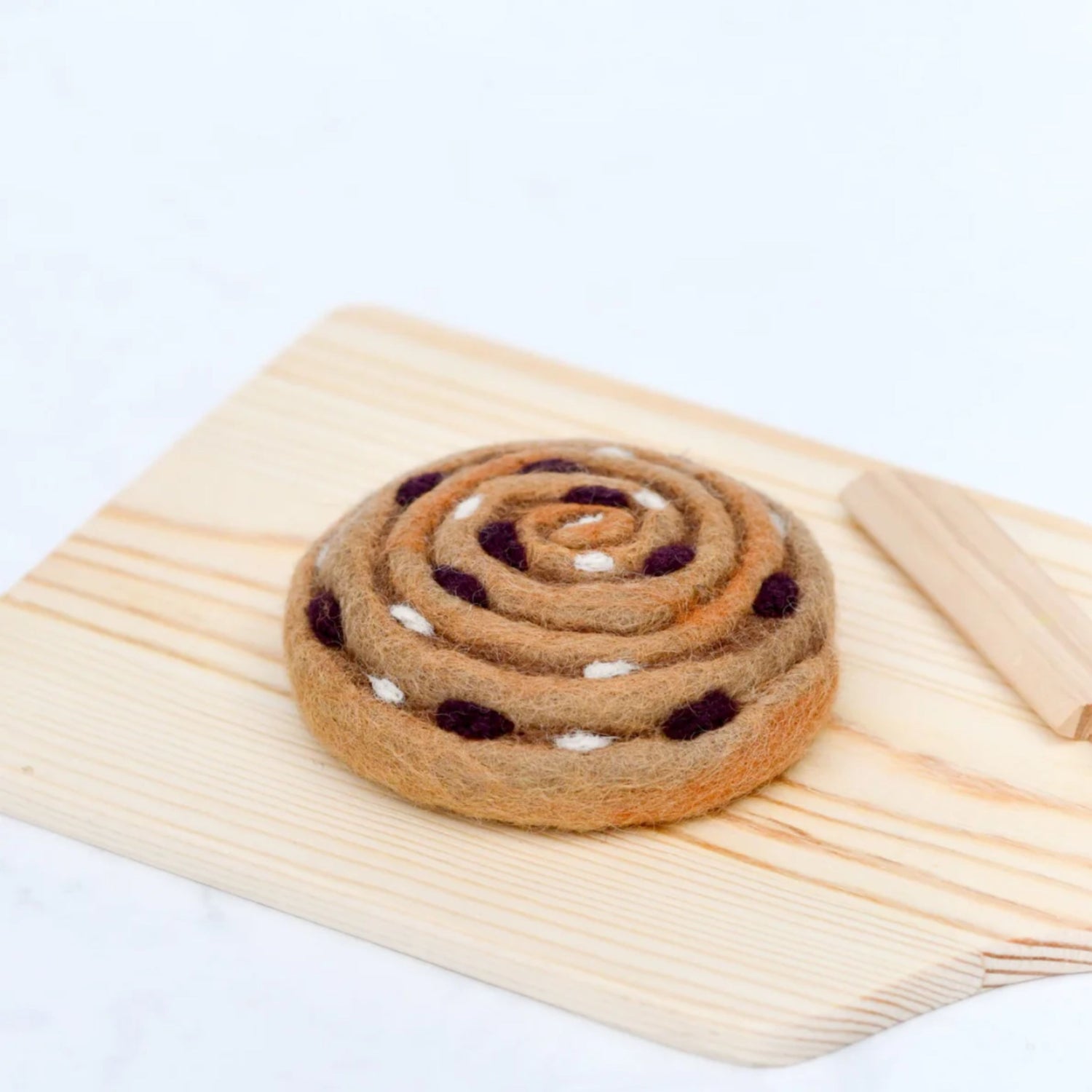 Felt Pain Aux Raisins Escargot Pastry | Play Food