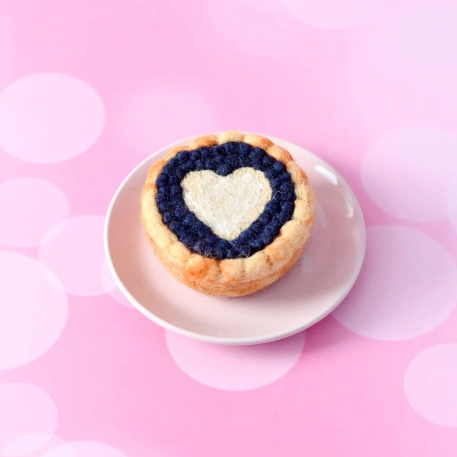 PRE-ORDER Felt Blueberry Tart | Play Food