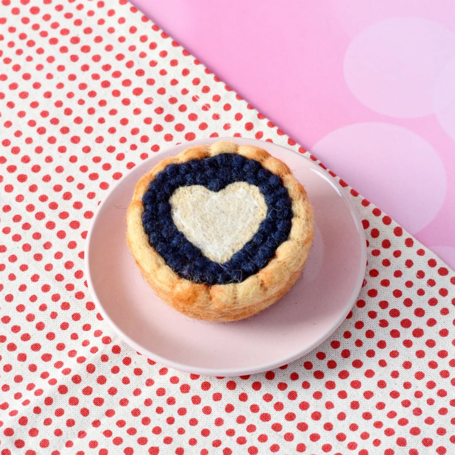 PRE-ORDER Felt Blueberry Tart | Play Food