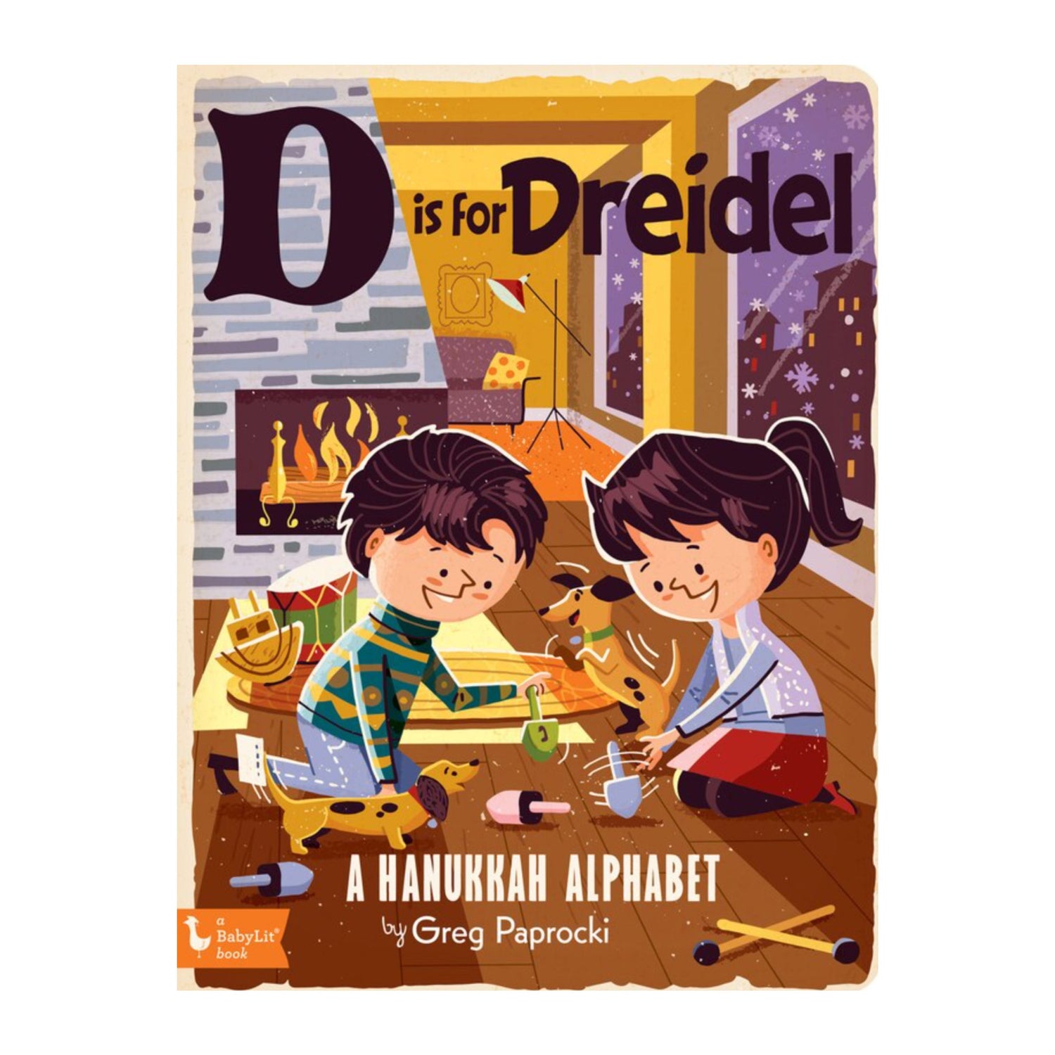 D Is For Dreidel: A Hanukkah Alphabet | Board Book