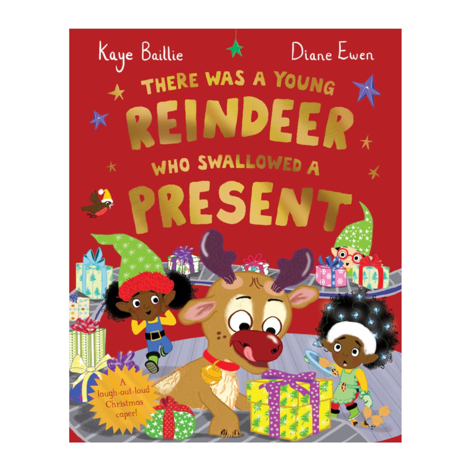 There Was a Young Reindeer Who Swallowed a Present | Picture Book