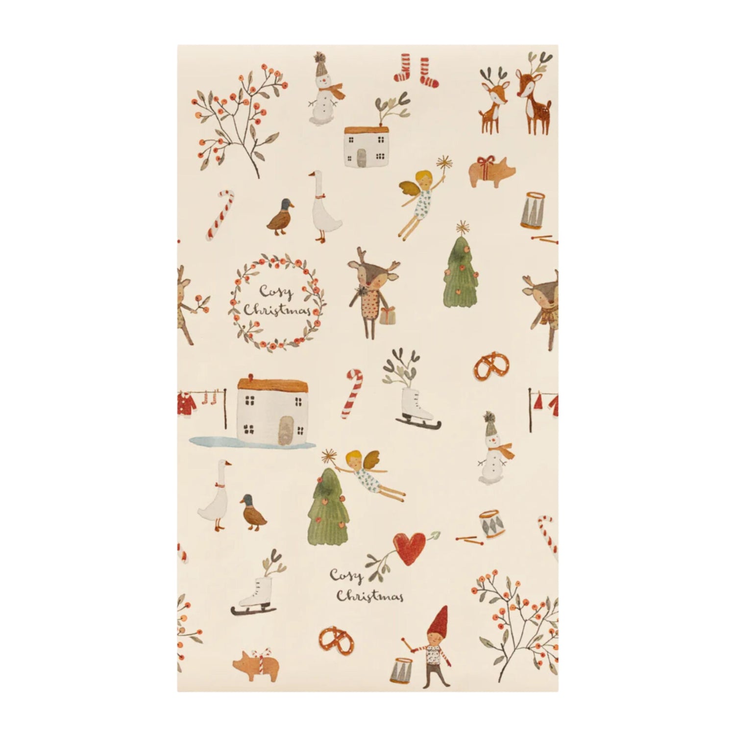 Maileg Giftwrap - Cosy Christmas (10m)