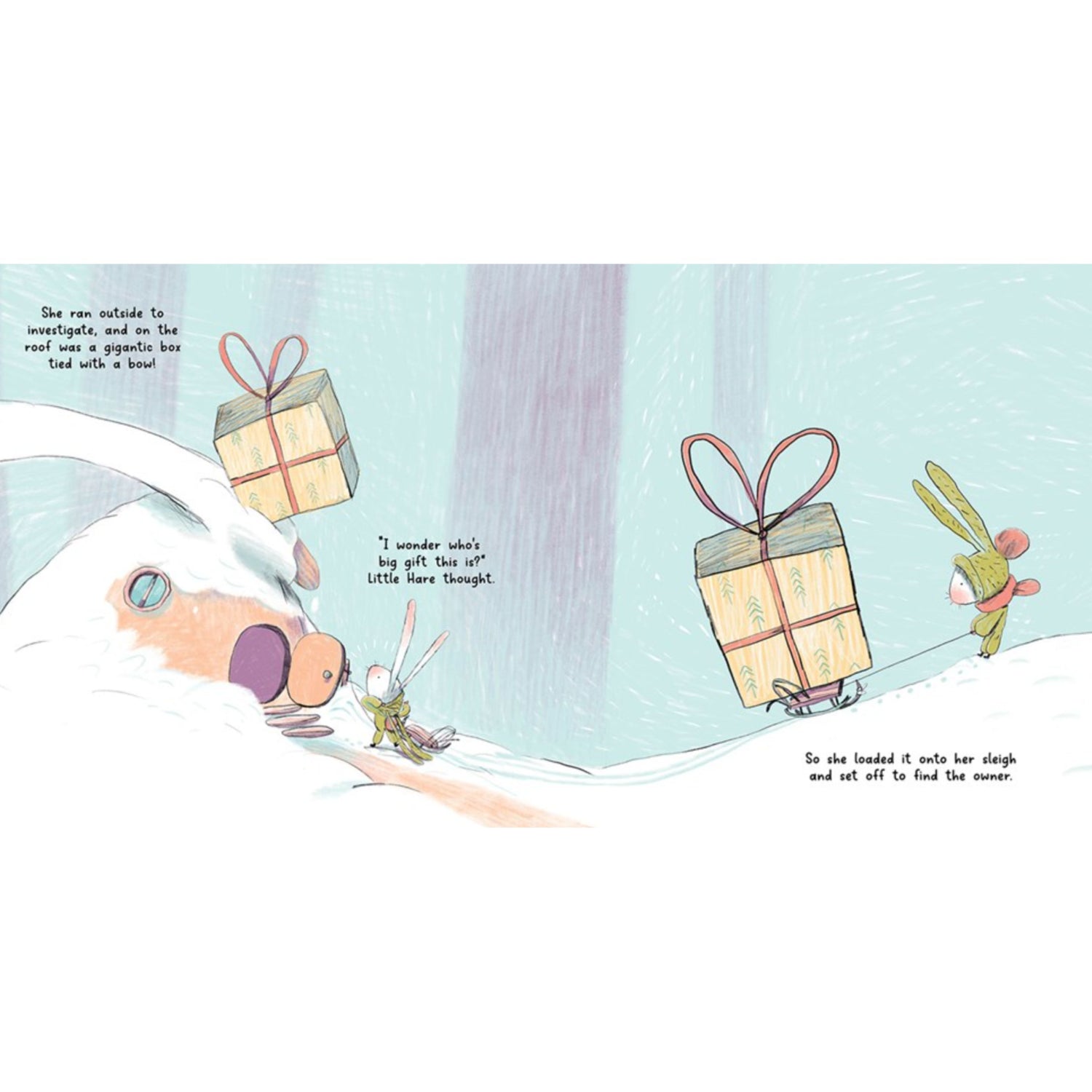 Little Hare Finds a Gift | Hardcover