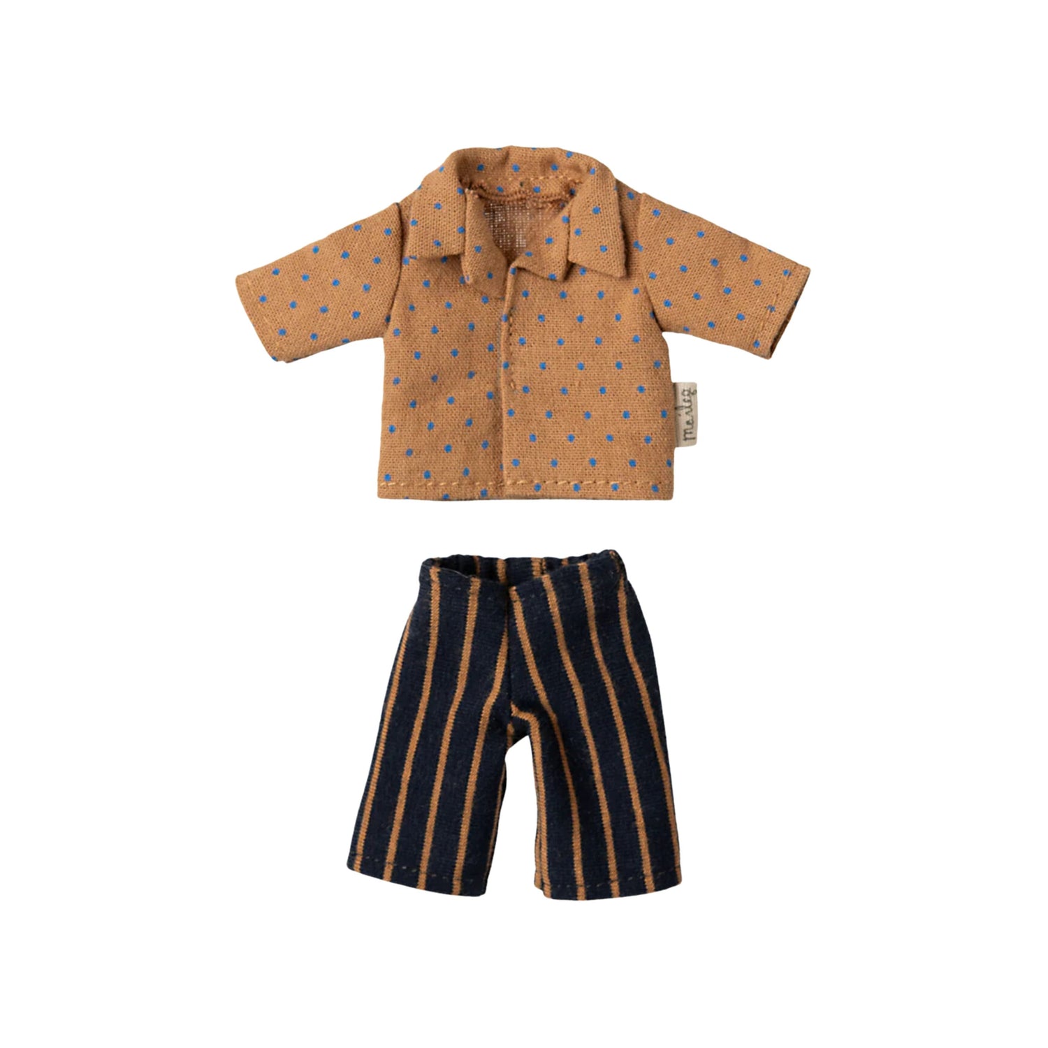 PRE-ORDER Maileg Shirt and Striped Pants (Dad Mouse)