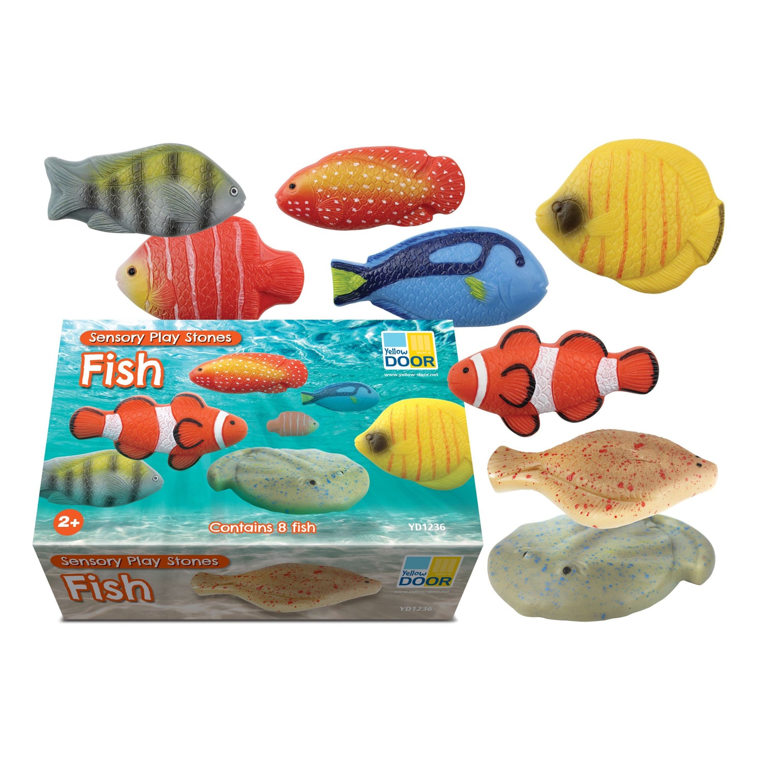 Sensory Play Stones (Fish)