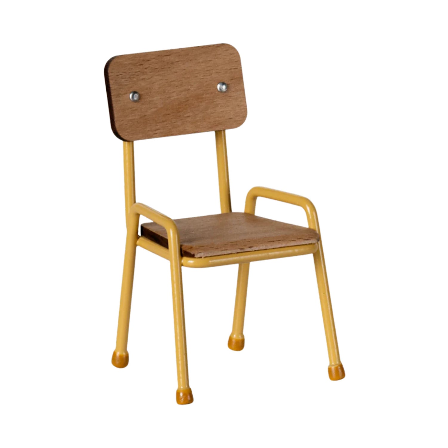 PRE-ORDER Maileg Wooden Chair - Yellow (Mouse)