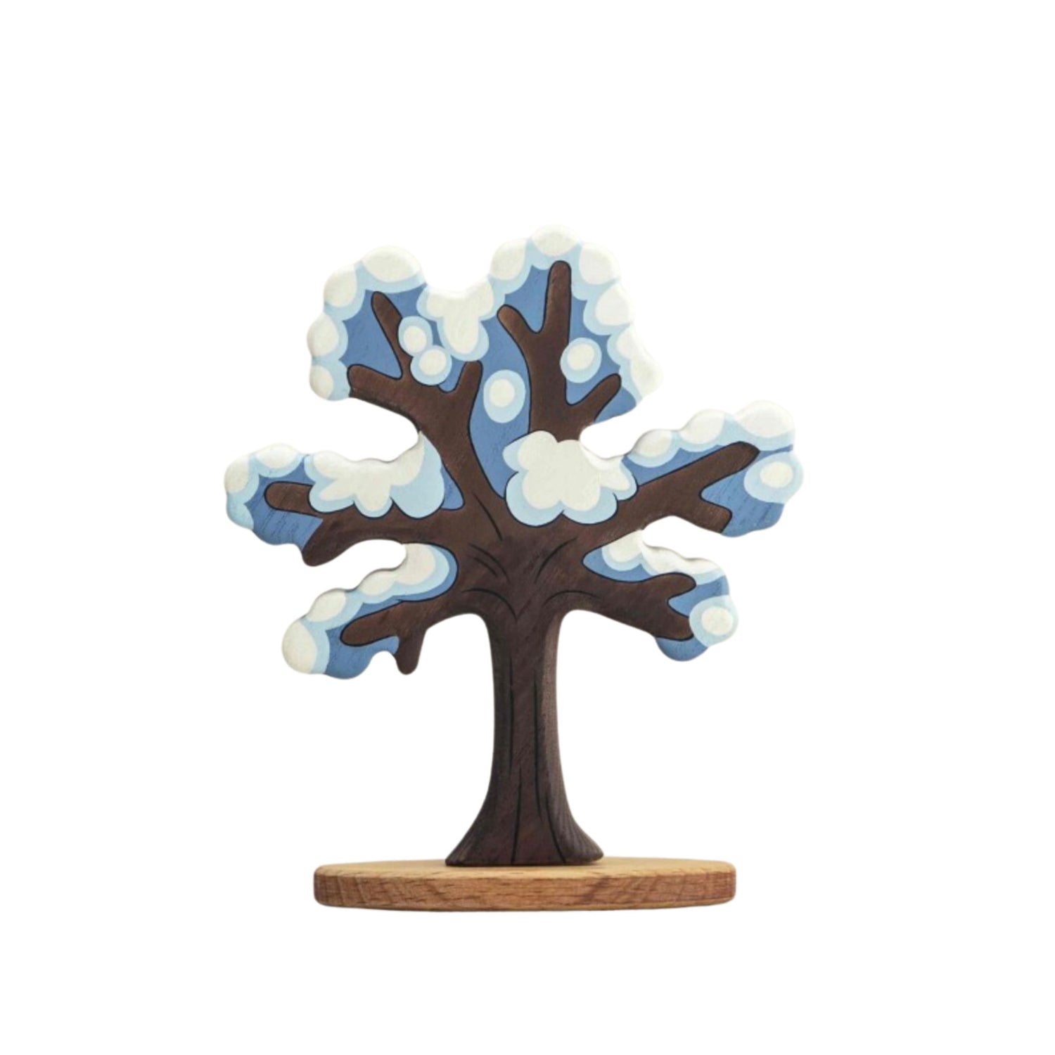 Snowy Deciduous  | Wooden Toy Tree