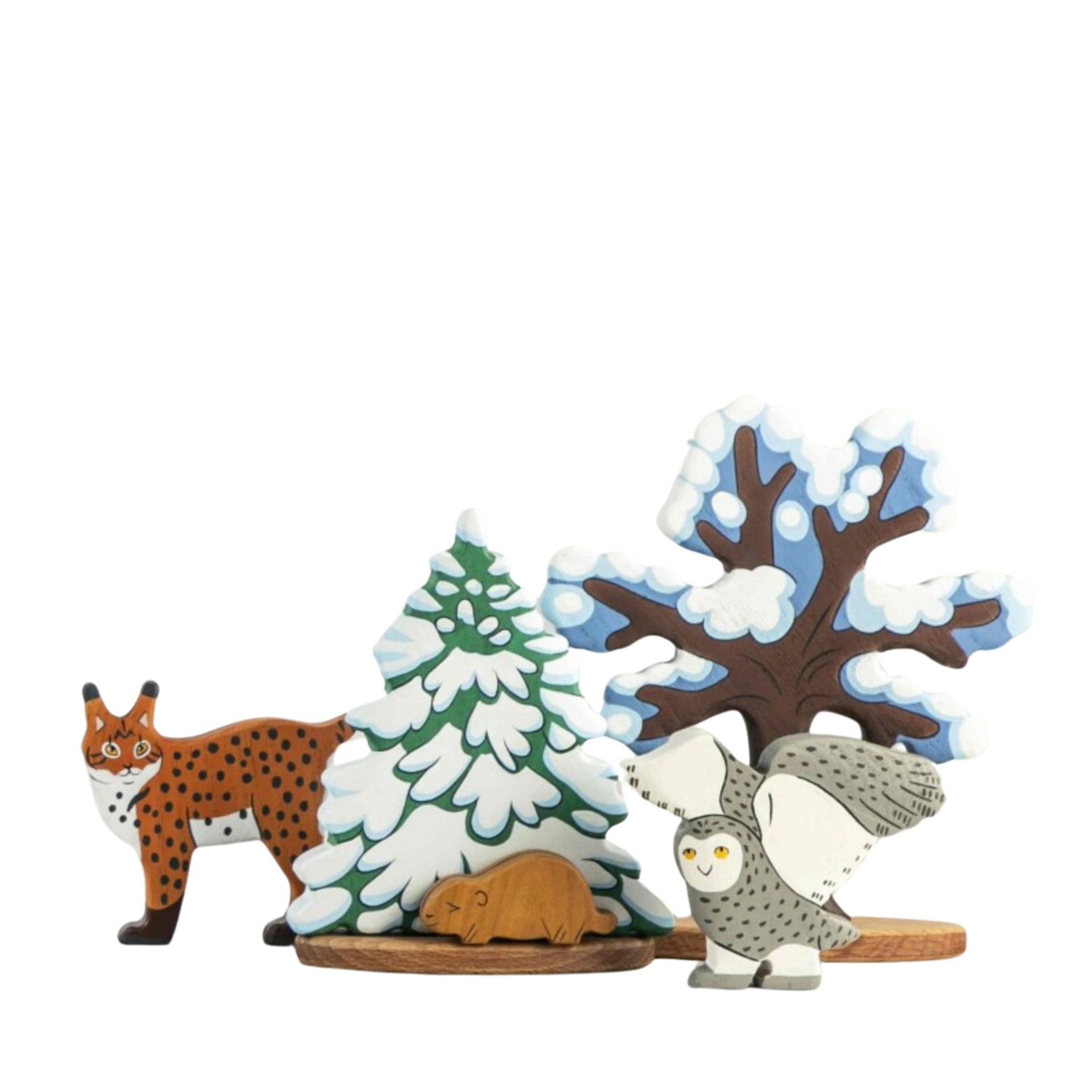 Snowy Fir | Wooden Toy Tree