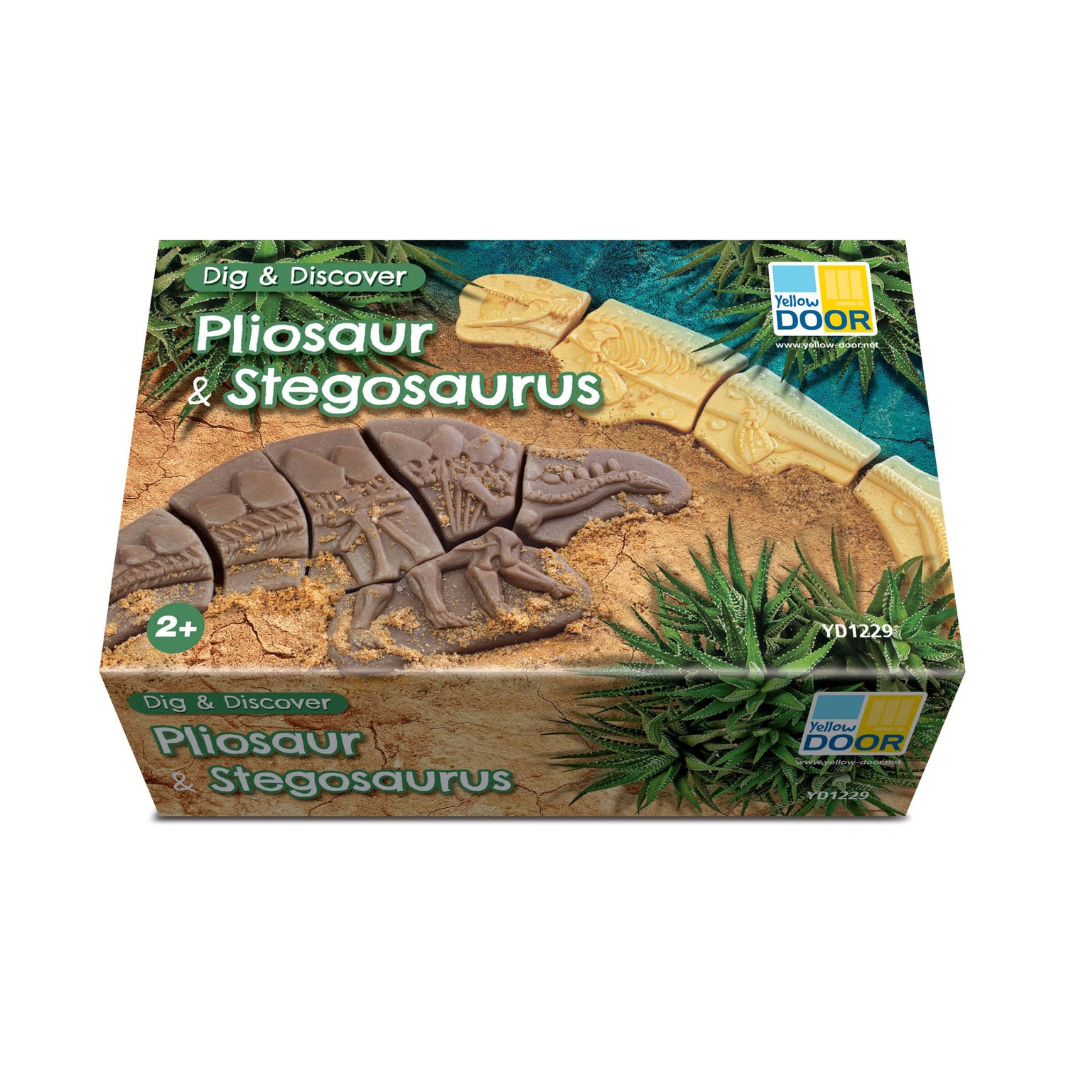 Dig and Discover Sensory Stones  (Pliosaur & Stegosaurus)