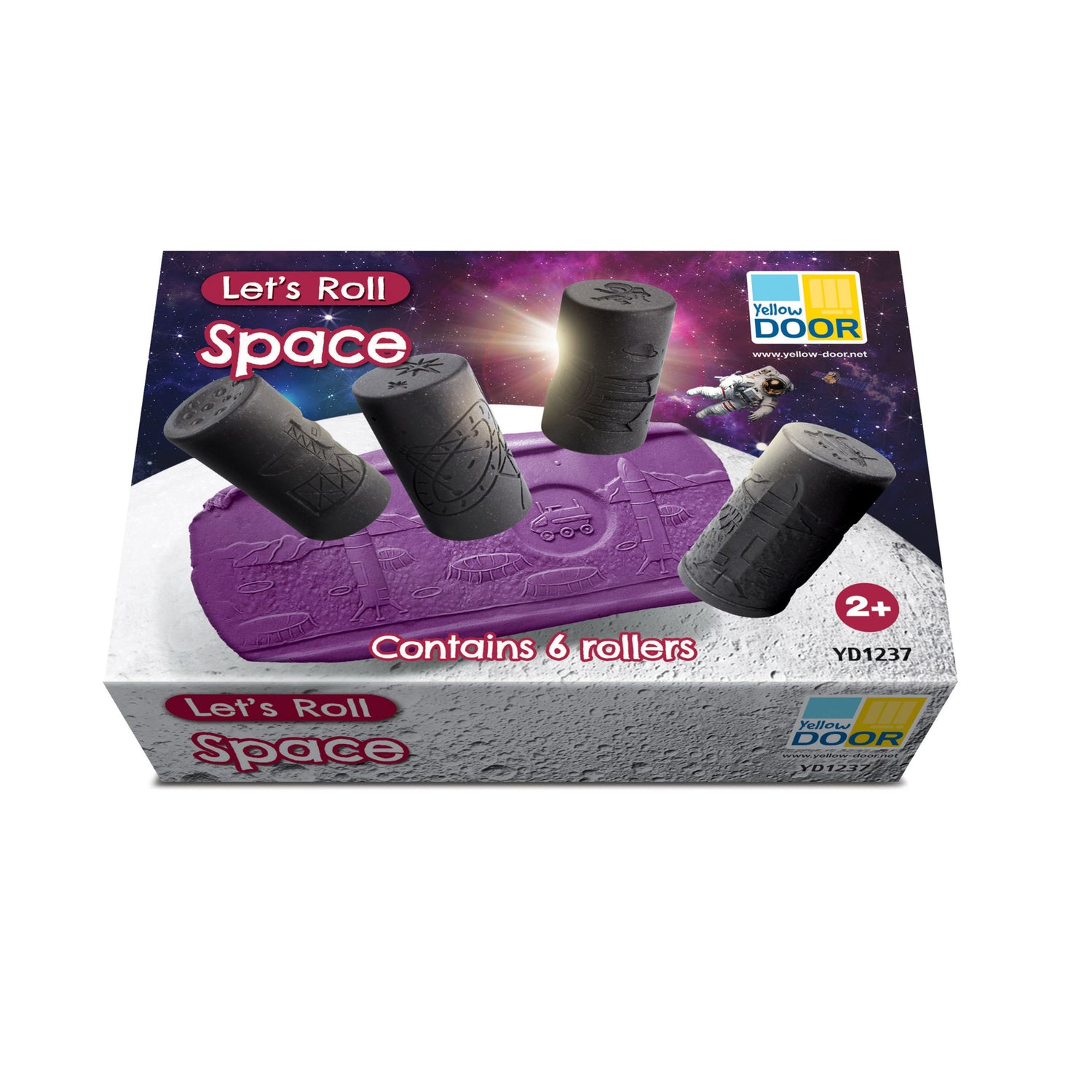 Play Dough Rollers & Stamp Set (Space)