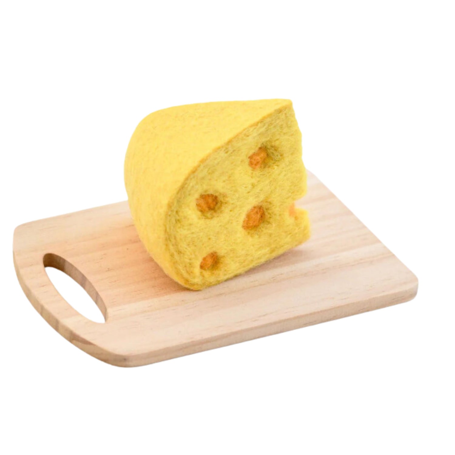 Felt Swiss Cheese | Play Food