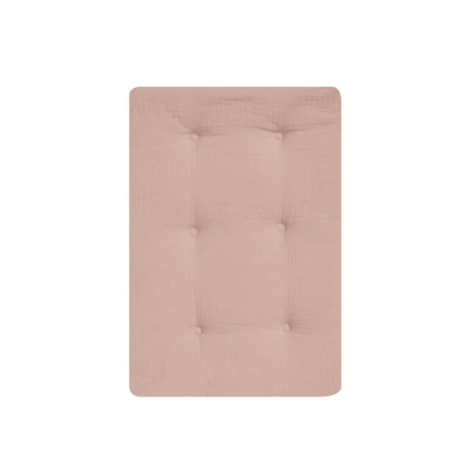 Organic Cotton Strolley Mattress (Seashell Pink)