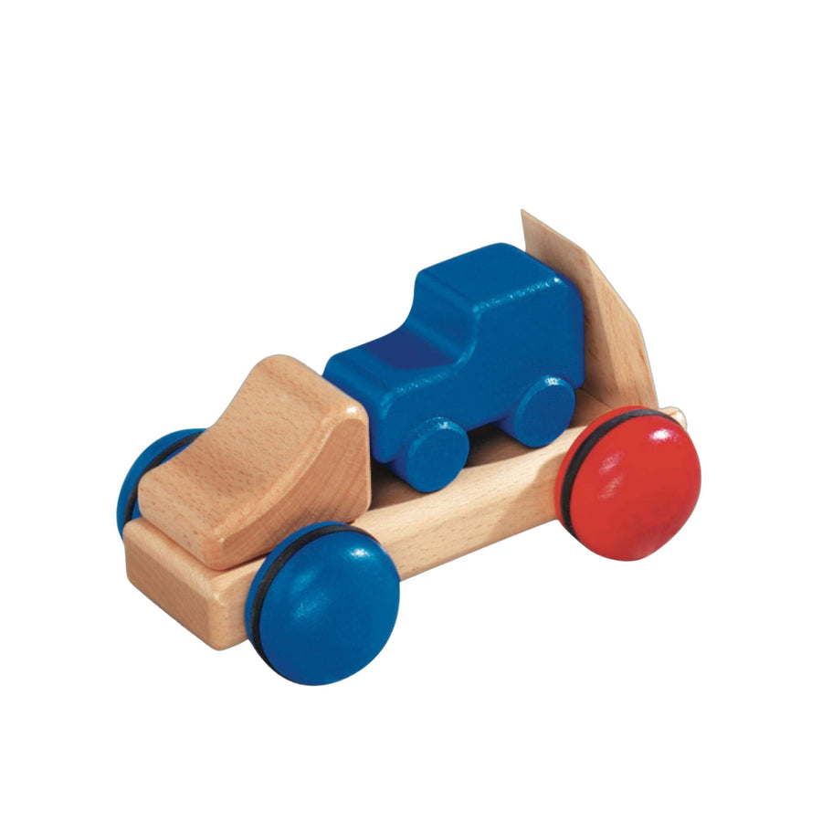 Fagus Mini Car Transporter | Wooden Toy Vehicle