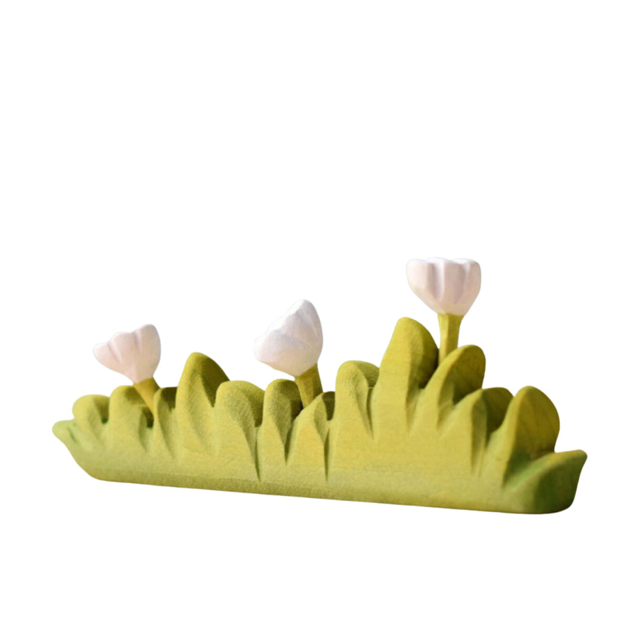 Bumbu Toys Grass with White Flowers (Large)