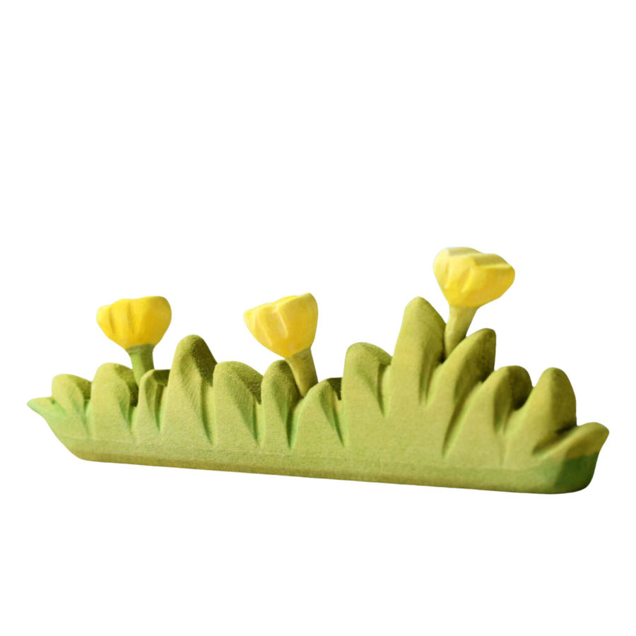 Bumbu Toys Grass with Yellow Flowers (Large)