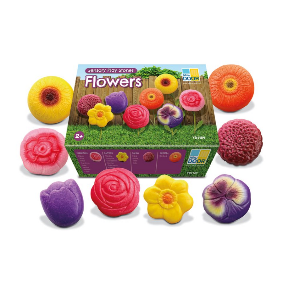 Sensory Play Stones (Flowers)