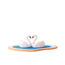 Heart Lake and Swan  Play Set