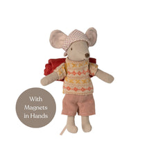 Maileg HIker Mouse (Big Sister)