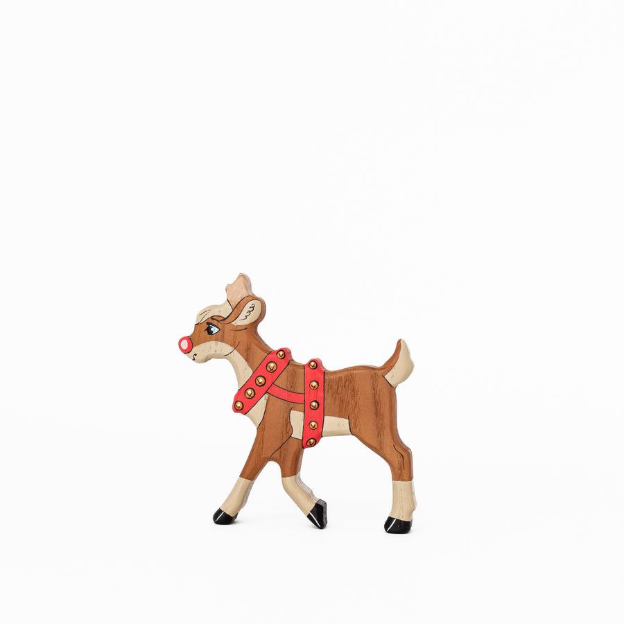 Rudolph the Reindeer | Wooden Christmas Toy