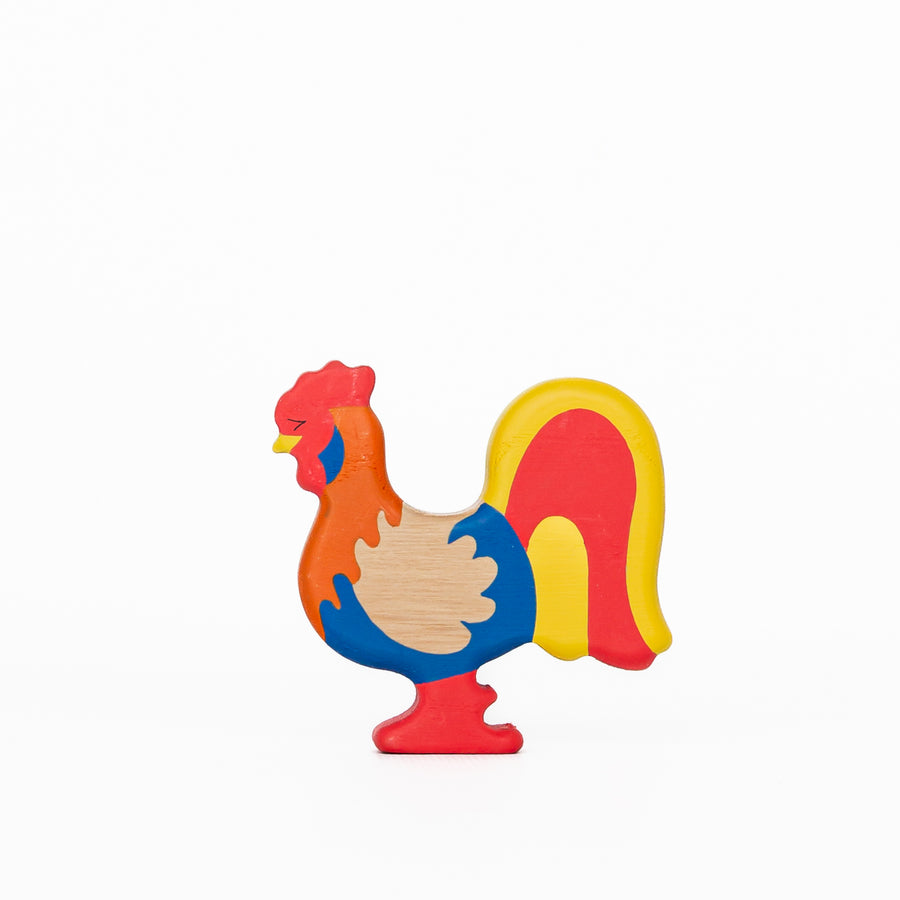 Rooster | Wooden Toy Figurine