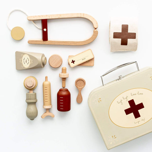 Lelin wooden hot sale doctors set