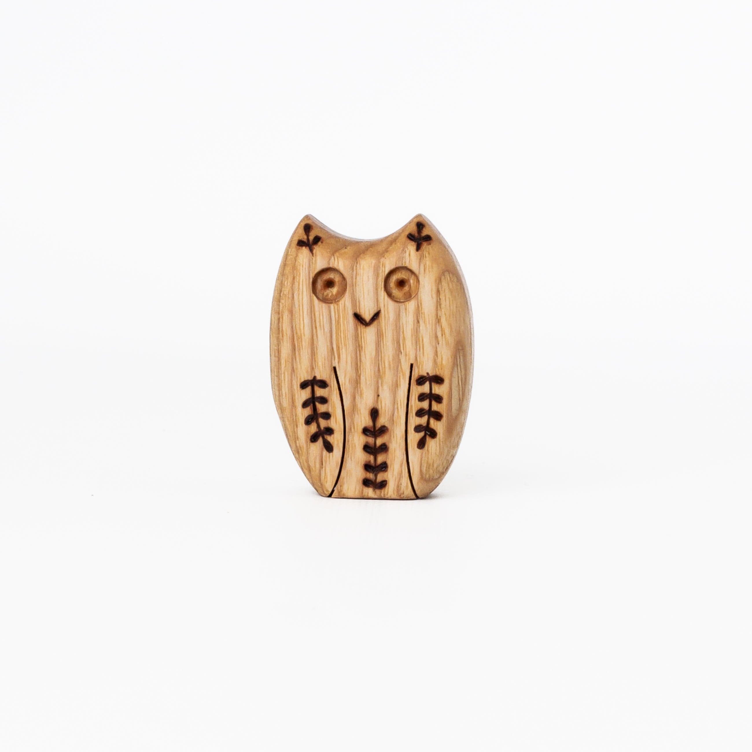 Handmade Wooden Owl Toy – The Playful Peacock